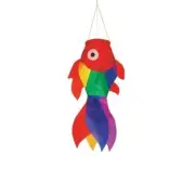 15" RED RAINBOW Damsel Fish windsock garden décor – In the Breeze ITB-4968