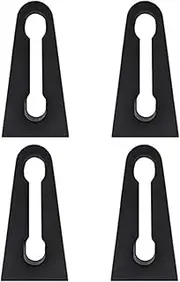 DEMULAX 4X Car Sound Deadener Damper Door Lock Buffer Deadening Damping, for Skoda, Rapid NH1 2 3 2012 2013 2014 2015 2016 2017 2018 2019 car Door Shock Absorber Car Door Shock Absorber