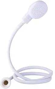 Poemtian Pet Shower Spray Hose - Portable Handheld Shower Head for Bathing Pets, Washing Hair, Rinsing Vegetables - Faucet Sprayer Tool