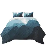Mountain Range Coverlet