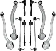 10Pcs Front Upper Lower Forward Reareward Control Arm Tie Rod Suspension Compatible With Mercedes Benz W203 C250 E350 2008-2015