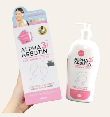 Alpha Arbutin 3plus Collagen Lotion 500 ml deep white essence reduce dark spot