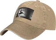 [MDATT] Ballerina Dance Baseball Cap Adjustable Twill Bulk with Ponytail Hole Washed Dad Hat for Men Women