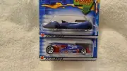 Hot Wheels 2002 #94 Phantastique & #132 Vulture Roadster