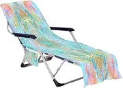 Chair Covers Beach Towel, Lightweight Portable Microfiber Towel, for Holiday Beach Mat or Garden Lounger Pool Cover,B