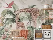 Animal Love Removable Wall Mural ANM053
