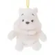 SAMMI 日本迪士尼代購-- 冬季限定版White Pooh 白色維尼 絨毛娃娃吊飾