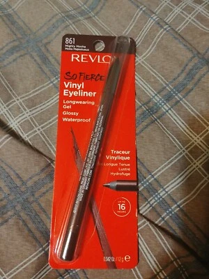 Revlon So Fierce Vinyl Eyeliner, Mighty Mocha # 861, New