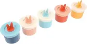 Healeved 1set Sparkling Cup Fish Tank Ornaments Foam Marshmallows Mixer Hydrated Soap Colorful Garbage Bags Foaming Pump Dispenser Sundae Shower Foam Cauldron Pet Garbage Bags Bubbles 5pcs
