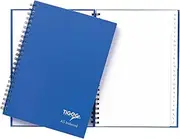 Tiger Stationery INDEX NOTE BOOK - SIZE A5 HARD COVER - TWIN WIRE - 80 SHEETS