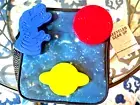 School Pottery barn Disney LUNCH BOX Bag space planet Dinosaur sport Pre k SET 4
