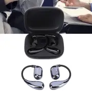 Translator Earbuds Black BT Wireless Professional Real Time Ai Language Tran Hot