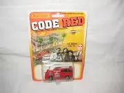 MIP 1981 Matchbox Code Red 1981 Snorkel Fire Engine, Red/White Los Angeles Fire