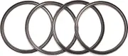 4 Pack New OEM Replacement Rubber Seals for 10, 12, 16 and 20 Ounce Stainless Steel Tumbler Lids from Yeti RTIC Ozark Trail Mossy Oak Atlin Beast (10 or 20 Ounce)