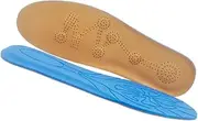 Healeved 1pair Magnetic Therapy Massage Insoles for Foot Care Breathable Acupressure Inserts for Men and Women Circulation and Energy Sweat Absorbing Design
