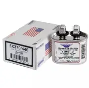 USA Made - 5 Uf/Mfd Oval Universal Run Capacitor USA2029 - Used for 370 or 440