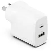 32W USB-C plus A DUAL PORT PD WALL CHARGER