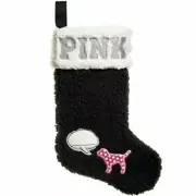 PINK VS Christmas Stocking Sherpa socks