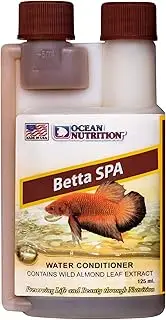 Ocean Nutrition Betta SPA Water Conditioner | Natural Ingredients | Betta Fish Tank Accessories | Super Color Enhancing | Aquarium Water Conditioner | USA Made - 4.22 FL OZ (125 ml)