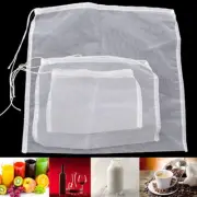 Reusable Nylon Mesh Food Strainer Filter Bag for Herb Nut Milk Coffee Wine Juice