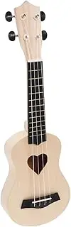 VICASKY Wooden Diy Ukulele Kit 21in Guitar Building Material Graffiti Supplies Perfect for Beginners