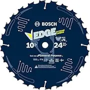 Bosch DCB1024 10 in. 24 Tooth Daredevil Table and Miter Saw Blade Fast Ripping