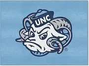 FANMATS NCAA UNC University of North Carolina - Chapel Hill Tar Heels Nylon Face All-Star Rug