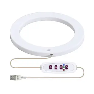 單天使環 LED 生長燈 DC5V USB Phytolamp 全光譜植物燈