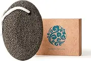 CopesFuda Extra Thick Pumice Stone for Feet and Hands – Ergonomic, Durable Natural Foot File – Gray, 3.9x2.8x1.6 in – Ideal for Cracked Heel Treatment,Callus Remover for feet&Dead Skin Exfoliation