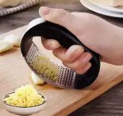 Garlic Press Rocker Stainless Steel Garlic Chopper Mincer Garlic Crusher