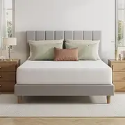 Novilla Queen Mattress, 10 Inch Queen Size Mattress in a Box, Gel Memory Foam Mattress for Cool Sleep, Comfort Sleep & Pressure Relief, CertiPUR-US Certified