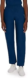 [Landau] Women's Comfortable Relaxed Fit 2-Pocket Elastic Waist Scrub Pant