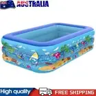 Framed Swimming Pools PVC Thickening Swimming Pools Water Play Pool for Family #