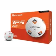 TAYLORMADE TP5 PIX 3 DOZEN GOLF BALLS - WHITE - NEW 2024 BALL - VALUE PLUS