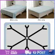 Crisscross Bed Fitted Sheet Straps Clips Suspenders Gripper Fastener Holder AU