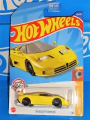 Hot Wheels 2022 HW Turbo #65 '94 Bugatti EB110 SS Yellow w/ 10SPs Ryu's Rides