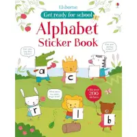 在飛比找蝦皮購物優惠-Usborne 字母貼紙書