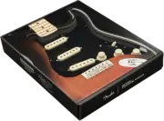 Fender Pre-Wired Loaded Strat Pickguard Vintage Noiseless SSS Black