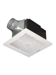 Panasonic 24 Hour DC Exhaust Fan with Motion Sensor in White