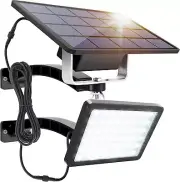 LED Solar Wall Lights Dusk to Dawn Solar Powered Security Light(cool white)