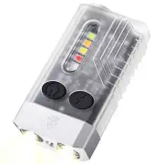 LED Keychain Flashlight, Rechargeable Torch with 14 Modes 1000LM Small5057