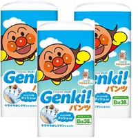 在飛比找蝦皮購物優惠-日本nepia Genki 麵包超人 XL拉拉褲 褲型尿片 