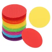 2" Carpet Spot Markers, 35Pcs Dot Markers Hook and Loop, Multicolored