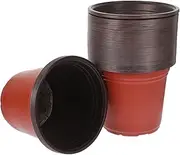 PAMINGONO 50pcs Seedling Pot Garden Nursery Pots Starter Pots Succulent Pots with Drainage Planting Pots Succulent Planter Pots with Drainage Holes Small Flower Pots Planting Container