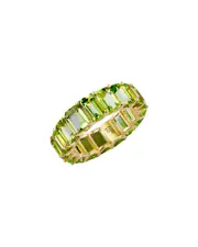 Kai Fine Jewelry 14K 9.50 ct. tw. Peridot Eternity Ring