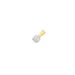 9ct Gold Diamond Pendant