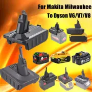 For Makita Milwaukee Dewalt 18V to Dyson V6 V7 V8 SV11 Battery Adapter Converter