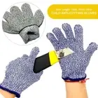 Grey Pink Blue Work Safety Gloves HPPE Protective Mittens Gardening