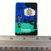 Coal Mining Sticker Peabody EACC Wells Complex Lightfoot No 1 Feb Longwall Recrd