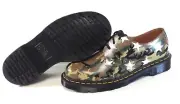Mens Womens Dr Martens X Sophnet 1461 Military Camo Star Printed Smooth Shoes